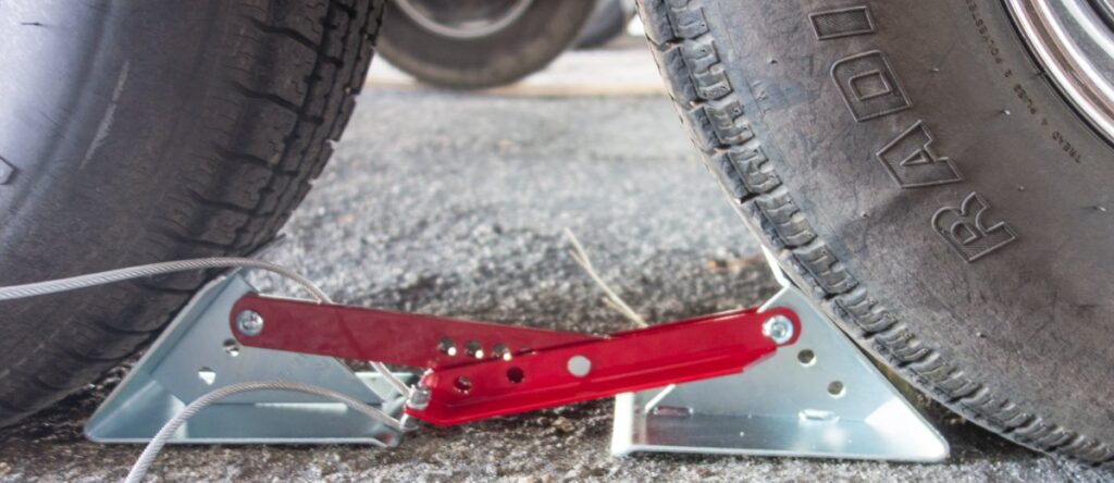 Trailer Chocks & Proper Towing Setup