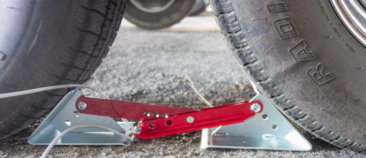 Trailer Chocks & Proper Towing Setup