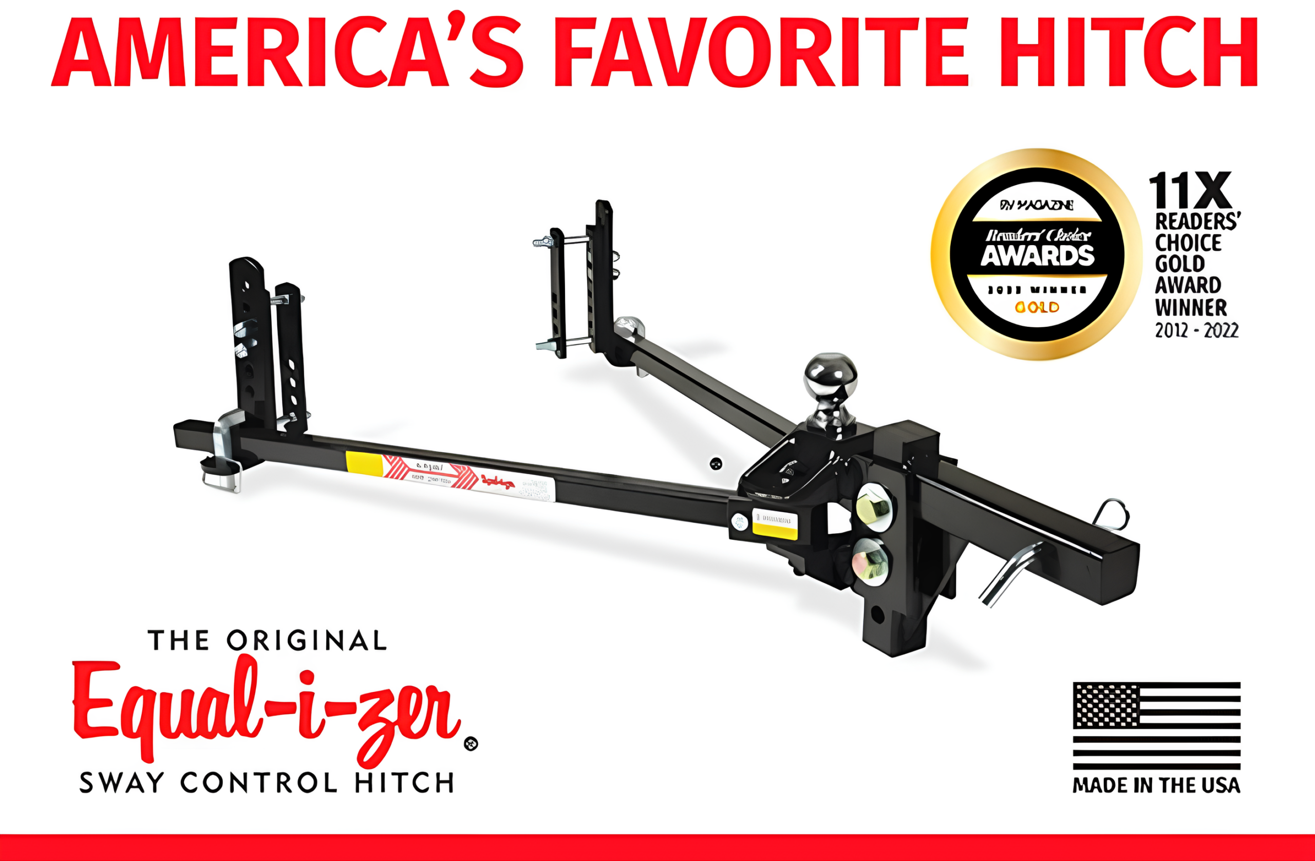 Equal-i-zer® Hitch Wins RV Magazine’s Readers’ Choice Gold Award for the 11th Year in a Row! 
