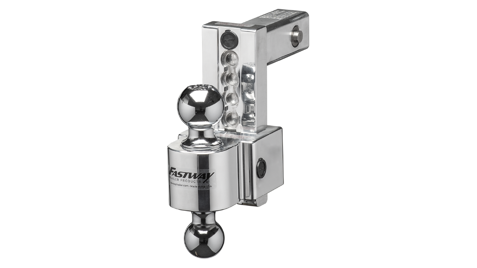 Ford OEM Stainless Steel Rear Bumper Tow Hitch Ball Mount – 2" Ball, 1" Shank – BL3Z19F503B
